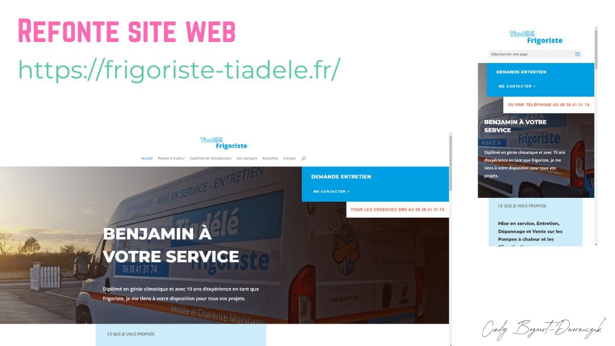 etape d une refonte site web frigoriste