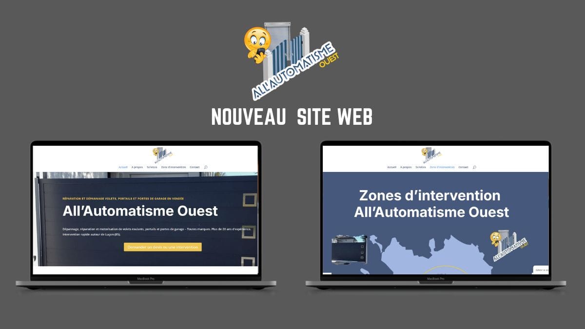 Création du site All Automatisme Ouest : performance et visibilité locale